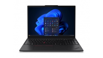 Lenovo ThinkPad T16 G4 Intel | Black | 16 " | IPS | WUXGA | 1920 x 1200 pixels | Anti-glare | Intel Core Ultra 7 | 255U | 32 GB | SODIMM DDR5 | Solid-state drive capacity 1000 GB | Intel Graphics | Windows 11 Pro | 802.11ax | Bluetooth version 5.3 | LTE U