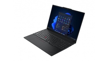 Lenovo ThinkPad E16 G3 Intel | Black | 16 " | IPS | WUXGA | 1920 x 1200 pixels | Anti-glare | Intel Core Ultra 5 | 225U | 16 GB | SO-DIMM DDR5 | Solid-state drive capacity 512 GB | Intel Graphics | Windows 11 Pro | 802.11ax | Bluetooth version 5.3 | Keybo
