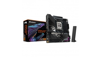 Gigabyte B850M A ELT WF6E | Processor family AMD | Processor socket AM5 | DDR5 | Supported hard disk drive interfaces SATA, M.2 | Number of SATA connectors 4