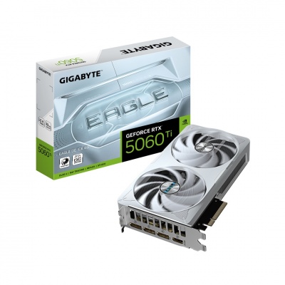 Gigabyte GeForce RTX 5060 Ti EAGLE OC ICE 8G | NVIDIA | 8 GB | GeForce RTX 5060 Ti | GDDR7 | HDMI ports quantity 1 | PCI-E 5.0