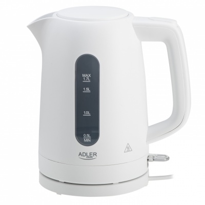 Adler Kettle | AD 1379w | Electric | 2200 W | 1.7 L | Polypropylene | 360° rotational base | White