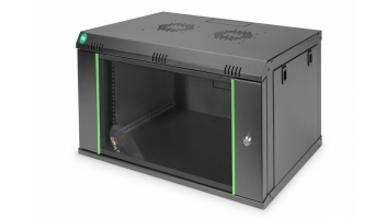 Digitus Wall Mounting Cabinets Dynamic Basic Series | DN-19 07-U-EC-SW | Black | 38.9 x 60 x 45 cm