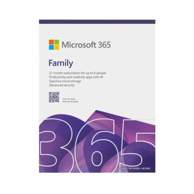 Microsoft M365 Family | EP2-32335 | License term 1 year(s) | English | EuroZone
