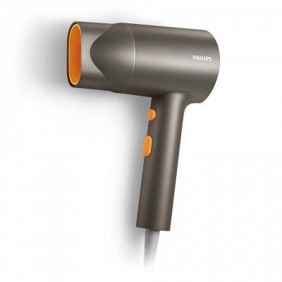 Philips | Hair Dryer | BHD321/00 3000 Series | 1600 W | Number of temperature settings 2 | Ionic function | Grey/Orange