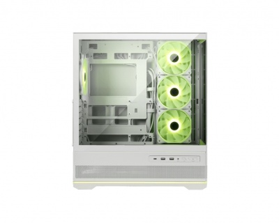 MSI | PC Case | MAG PANO 110R PZ WHITE | White | Mid-Tower | Power supply included No