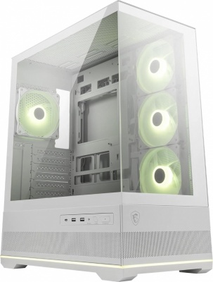 MSI | PC Case | MAG PANO 110R PZ WHITE | White | Mid-Tower | Power supply included No