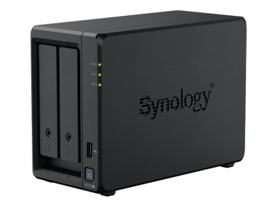 Synology DiskStation | DS725+ | AMD Ryzen | R1600 | 4 GB | DDR4 | Black