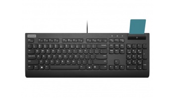 Lenovo Smartcard II | Keyboard | Wired | Estonian | Black | USB-A | Plunger type switch