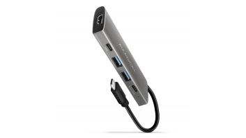 AXAGON Multi-port USB-C 10Gbps hub, 13cm | HMC-5G21