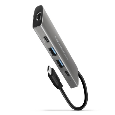 AXAGON Multi-port USB-C 10Gbps hub, 13cm | HMC-5G21