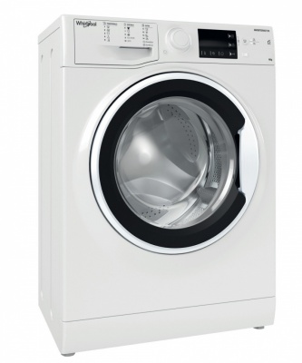 Whirlpool Washing machine | WRBSB 6249 W EU | Energy efficiency class C | Front loading | Washing capacity 6 kg | 1200 RPM | Depth 43 cm | Width 60 cm | LED | White