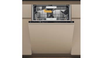 Whirlpool W8I HP42 L | Built-in | Width 60 cm | Number of place settings 14 | Number of programs 10 | Energy efficiency class C | Display | Black