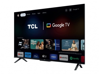 TCL 4K QLED TV | 55T69C | 55 | Smart TV | Google TV | UHD | Black