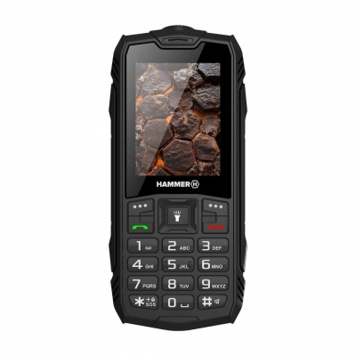 Hammer ROCK LTE | Black | 2.4 " | IPS | 48 MB | 128 MB | Dual SIM | 3G | Main camera resolution 2 MP | 3000 mAh