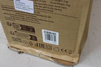 SALE OUT.  | Xiaomi | Mi Smart Standing Fan | 2 | Stand Fan | DAMAGED PACKAGING | White | Oscillation | 15 W