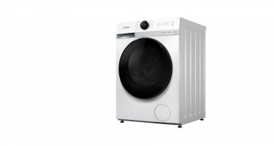 Midea Washing machine with dryer | MF200D80WB/1/W-HR | Energy efficiency class A/D | Front loading | Washing capacity 8 kg | 1400 RPM | Depth 48 cm | Width 60 cm | Display | LED | Drying system | Drying capacity 6 kg | Steam function | White