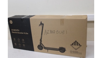 SALE OUT. Xiaomi Electric Scooter 4 Lite EU | SALE OUT. Xiaomi Electric Scooter 4 Lite EU | 300 W | 25 km/h | 8.5 " | 3 month(s) | Black | USED AS DEMO, DAMAGED PACKAGING