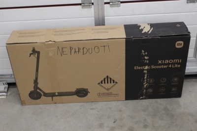 SALE OUT. Xiaomi Electric Scooter 4 Lite EU | SALE OUT. SALE OUT. Xiaomi Electric Scooter 4 Lite EU | 300 W | 25 km/h | 8.5 " | 3 month(s) | Black | USED AS DEMO, SCRATCHED, DIRTY, DAMAGED PACKAGING