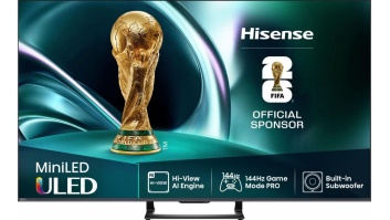 Hisense Mini LED TV | 65U7Q | 65 | Smart TV | VIDAA Smart OS | UHD | Black