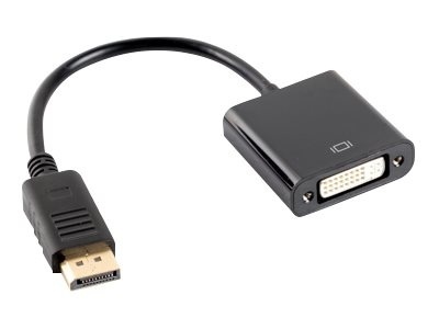 Lanberg Adapter Dual Link DisplayPort 1.2 to DVI-I | AD-0007-BK