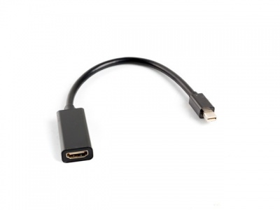 Lanberg Adapter Cable DisplayPort Mini to HDMI, 20 cm | AD-0005-BK