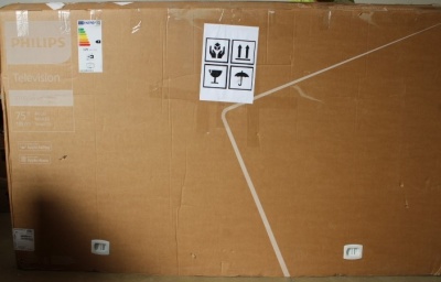 SALE OUT. Philips 4K QD Mini-LED TV | 75PML8709/12 | 75" | Smart TV | Google TV | UHD | Grey | REFURBISHED