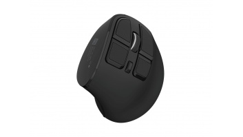 Natec | Vertical Mouse | Euphonie Pro | Wireless | Bluetooth, 2.4GHz | Black