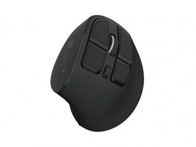 Natec | Vertical Mouse | Euphonie Pro | Wireless | Bluetooth, 2.4GHz | Black