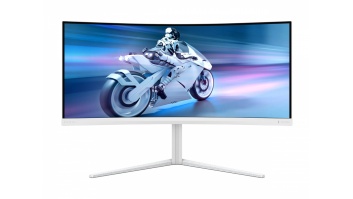 Philips | 34M2C5501A/00 | 34 " | VA | WQHD | 21:9 | 180 Hz | 1 ms | 3440 x 1440 pixels | 300 cd/m² | HDMI ports quantity 2 | White