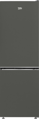 BEKO Refrigerator | B3RCNA344HG | Energy efficiency class E | Free standing | Combi | Height 179.6 cm | No Frost system | Fridge net capacity 209 L | Freezer net capacity 92 L | Display | 37 dB | Grey