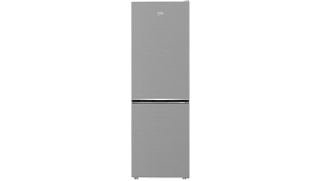 BEKO Refrigerator | B1RCNA364XB | Energy efficiency class E | Free standing | Combi | Height 186.5 cm | No Frost system | Fridge net capacity 210 L | Freezer net capacity 106 L | 37 dB | Grey