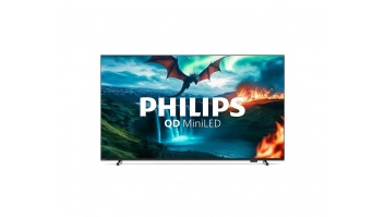 Philips QD MiniLED 4K TV | 65MLED820/12 | 65 | Smart TV | TITAN OS | UHD | Black