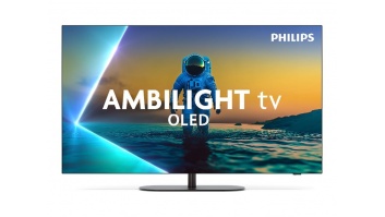 Philips OLED 4K Ambilight TV | 65OLED820/12 | 65 | Smart TV | Google TV | Grey