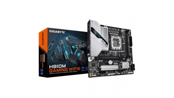 Gigabyte H810M GAMING WIFI6 | Processor family Intel | Processor socket LGA1851 | DDR5 | Supported hard disk drive interfaces M.2, SATA | Number of SATA connectors 4