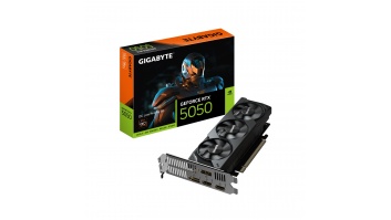 Gigabyte GeForce RTX 5050 OC Low Profile 8G | NVIDIA | 8 GB | GeForce RTX 5050 | GDDR6 | HDMI ports quantity 2 | PCI-E 5.0