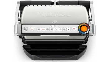 TEFAL Electric Grill | GC718D10 OptiGrill | Electric Grill | 2000 W | Stainless Steel/Black