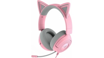 Razer Gaming Headset | Kraken Kitty V3 X | Wired | Over-Ear | Microphone | Quartz