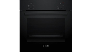 Bosch Oven | HBF010BA1 | 66 L | Electric | Manual | Knobs | Height 59.5 cm | Width 59.4 cm | Black