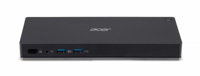 Acer USB TYPE-C Docking Station II - EU Power Cord, Black | Ethernet LAN (RJ-45) ports 1 | USB 3.0 (3.1 Gen 1) ports quantity 2