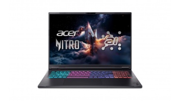 Acer | Nitro 18 AI AN18-61-R40J | Obsidian Black | 18 " | IPS | WQXGA | 2560 x 1600 pixels | AMD Ryzen AI 7 | 350 | 16 GB | DDR5 | Solid-state drive capacity 1000 GB | NVIDIA GeForce RTX 5070 | GDDR7 | 8 GB | Windows 11 Home | 802.11ax | Bluetooth version