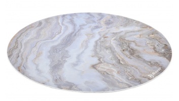 Arozzi Zona Round Floor Pad | White Marble