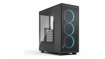 Fractal Design Case | Epoch | Black TG RGB Light Tint | ATX | Power supply included No