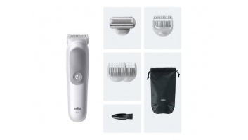 Braun Body Groomer | Series 5 BG5550 | Cordless | Lght Grey