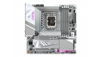Gigabyte Z890M A ELITE WF7 ICE | Processor family Intel | Processor socket LGA1851 | DDR5 | Supported hard disk drive interfaces SATA, M.2 | Number of SATA connectors 4