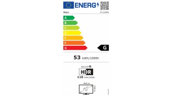 Sharp | 43HR7265E | 43 | Smart TV | Google TV | Black