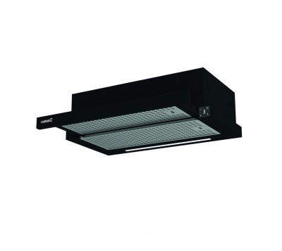 CATA Hood | TFH 6430 GBK | Telescopic | Energy efficiency class A+ | Width 59.8 cm | 391.5 m³/h | Electronic | LED | Black
