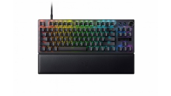 Razer Huntsman V3 Pro Tenkeyless 8KHz | Gaming keyboard | Wired | US | Black | USB Type-C | Razer Analog Optical Switch Gen-2