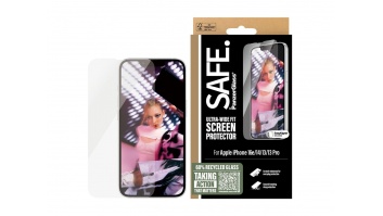 PanzerGlass Screen protector | Apple | iPhone 16e/14/13/13 Pro | Glass | Transparent | Ultra-Wide Fit W. Aligner