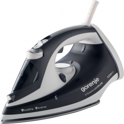Gorenje | SIH2200DGT | Steam Iron | 2200 W | Water tank capacity 280 ml | Continuous steam 30 g/min | Steam boost performance 90 g/min