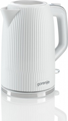Gorenje Kettle | K17DPW | Electric | 2200 W | 1.7 L | Stainless steel | 360° rotational base | White